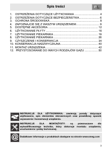 Instrukcja Smeg A1BL-7 Kuchnia