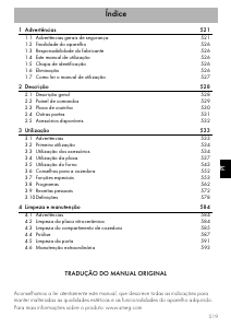 Manual Smeg A1PYID-9 Fogão