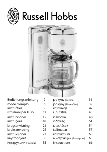 Mode d’emploi Russell Hobbs 14742-56 Glass Touch Cafetière