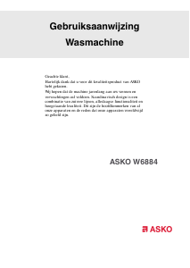 Handleiding Asko W6884 Wasmachine