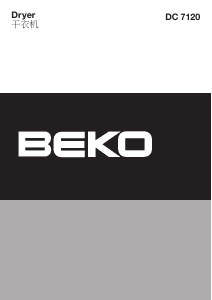 Manual BEKO DC 7120 Dryer