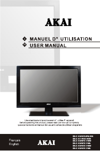 Manual Akai DLC-E2251SK LED Television