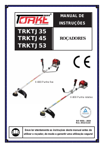 Manual Torke TRKTJ35 Aparador de relva
