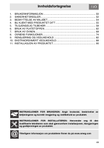 Bruksanvisning Smeg CS19ID-7 Komfyr
