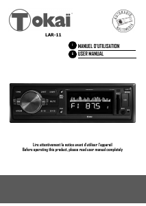 Manual Tokaï LAR-11 Car Radio