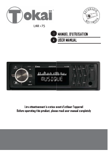 Manual Tokaï LAR-75 Car Radio