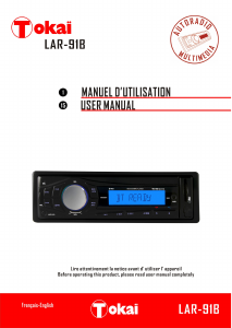 Manual Tokaï LAR-91B Car Radio