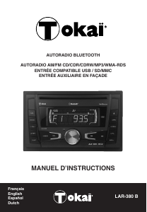 Manual Tokaï LAR-380B Car Radio