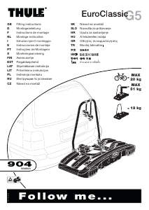 Bedienungsanleitung Thule EuroClassic G5 904 Fahrradträger