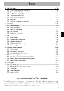 Manual Smeg CX60SV9 Fogão