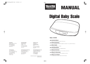 Mode d’emploi Tanita BD-590 Baby Pèse-personne