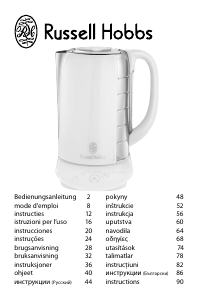 Brugsanvisning Russell Hobbs 14743-56 Glass Touch Elkedel