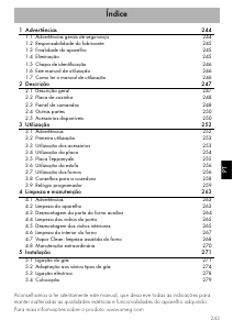 Manual Smeg TR4110SNL Fogão
