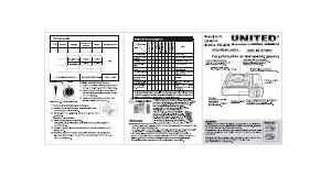 Εγχειρίδιο United PGC-2323 Εστία κουζίνας