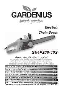 Manuál Gardenius GE4P200-40S Motorová pila