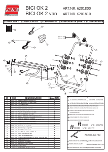 Manuale Fabbri Bici OK 2 Portabiciclette