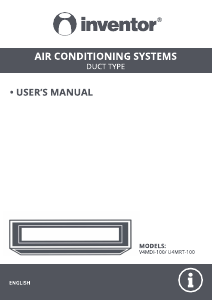 Manual Inventor U4MRT-100 Air Conditioner