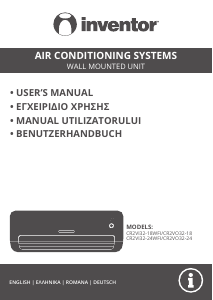 Manual Inventor CR2VO32-24 Air Conditioner