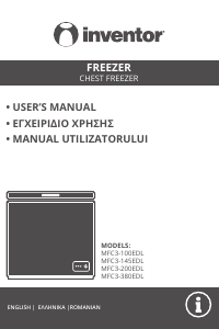 Manual Inventor MFC3-145EDL Congelator