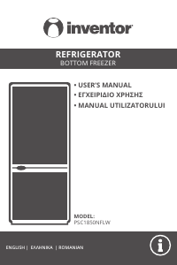 Manual Inventor PSC1850NFLW Fridge-Freezer