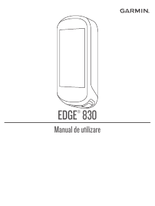 Manual Garmin Edge 830 Ciclocomputer