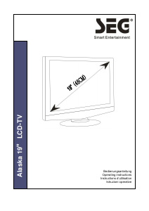 Manuale SEG Alaska LCD televisore