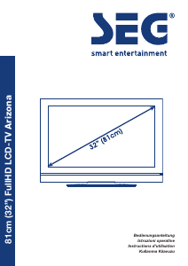 Mode d’emploi SEG Arizona Téléviseur LCD