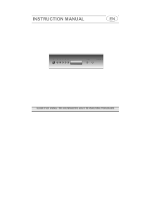 Manual Smeg PLA4648B Dishwasher
