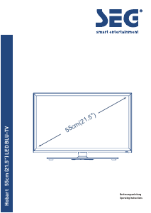 Handleiding SEG Hobart LCD televisie