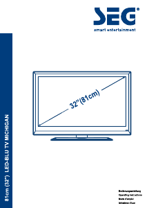 Mode d’emploi SEG Michigan Téléviseur LCD