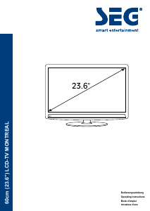 Bedienungsanleitung SEG Montreal LCD fernseher