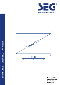 Manuale SEG Nizza LCD televisore