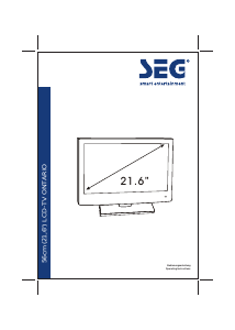 Handleiding SEG Ontario LCD televisie