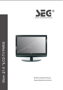 Manual SEG Paris LCD Television