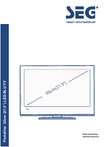 Handleiding SEG Portofino LCD televisie