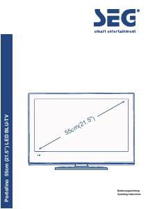 Bedienungsanleitung SEG Portofino LCD fernseher