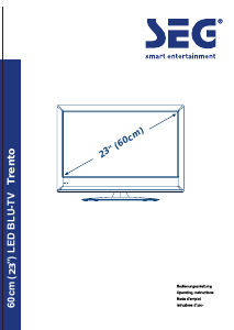 Manuale SEG Trento LCD televisore