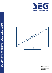 Handleiding SEG Washington LCD televisie