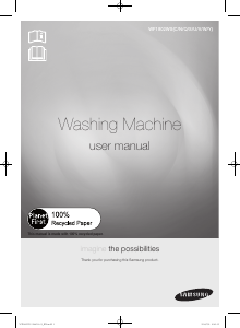 Manual Samsung WF1802WSW Washing Machine