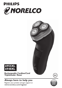 Manual Philips-Norelco 6948XL Shaver