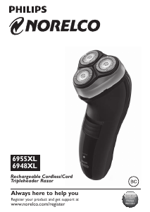 Manual Philips-Norelco 6955XL Shaver
