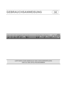 Bedienungsanleitung Smeg STL827A Geschirrspüler