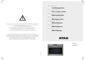 Bruksanvisning ATAG CX4411T Mikrobølgeovn