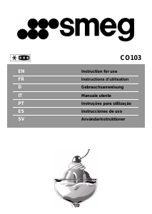 Manual de uso Smeg CO103 Congelador