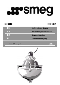 Bruksanvisning Smeg CO142 Frys