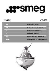 Manual Smeg CO202 Congelador