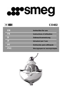 Bedienungsanleitung Smeg CO402 Gefrierschrank
