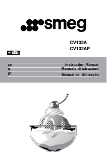 Manual Smeg CV102AP Congelador