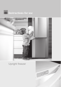 Manual Smeg CV235BNF Freezer