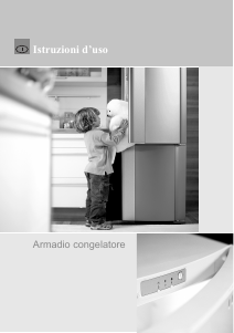 Manuale Smeg CV235XNF Congelatore